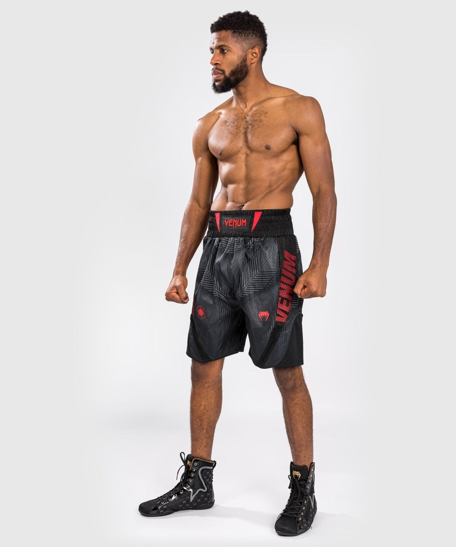 venum phantom boxing shorts - blackred
