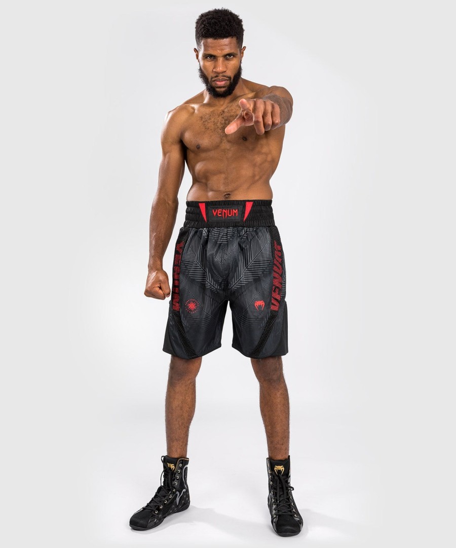 venum phantom boxing shorts - blackred