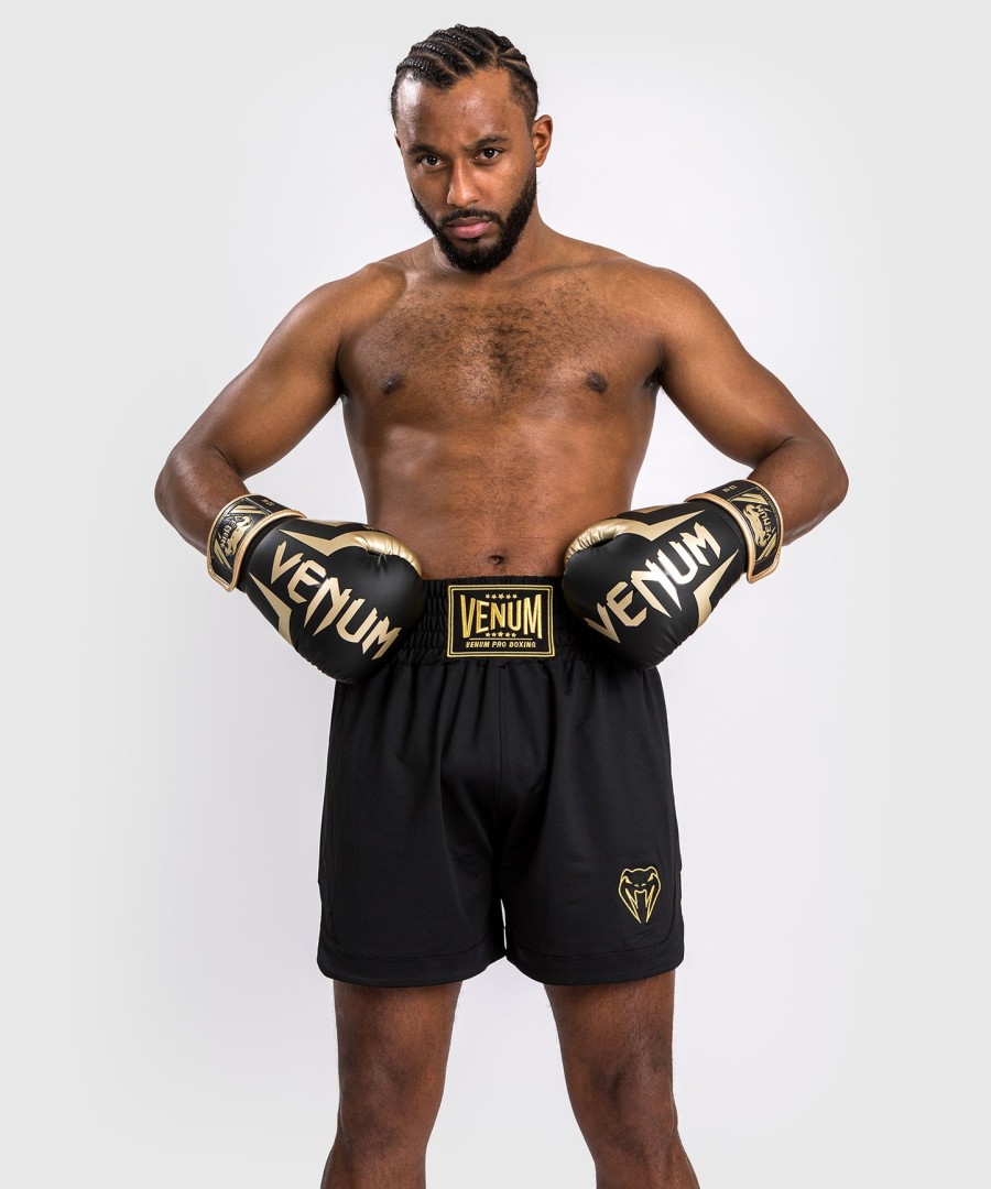 venum classic boxing shorts - blackgold