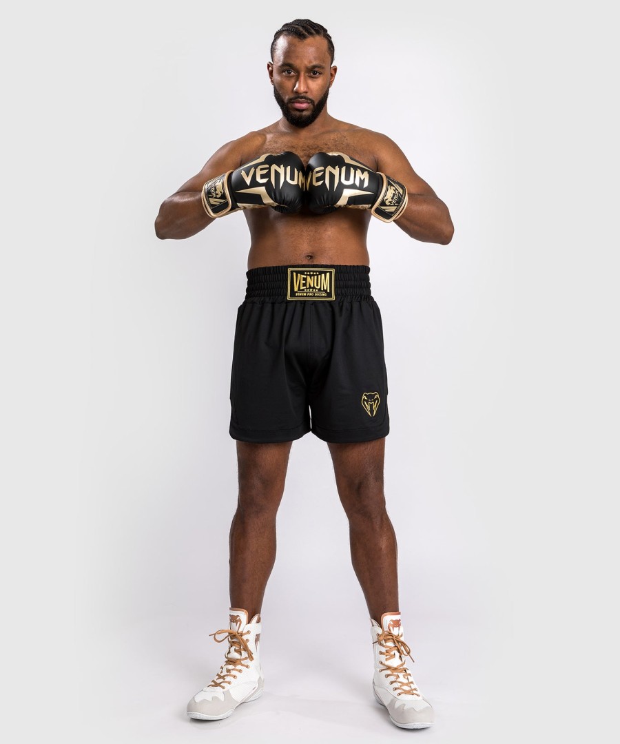 venum classic boxing shorts - blackgold
