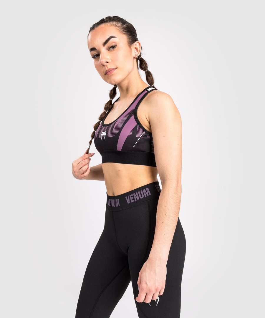 venum adrenaline women sports bra - purple