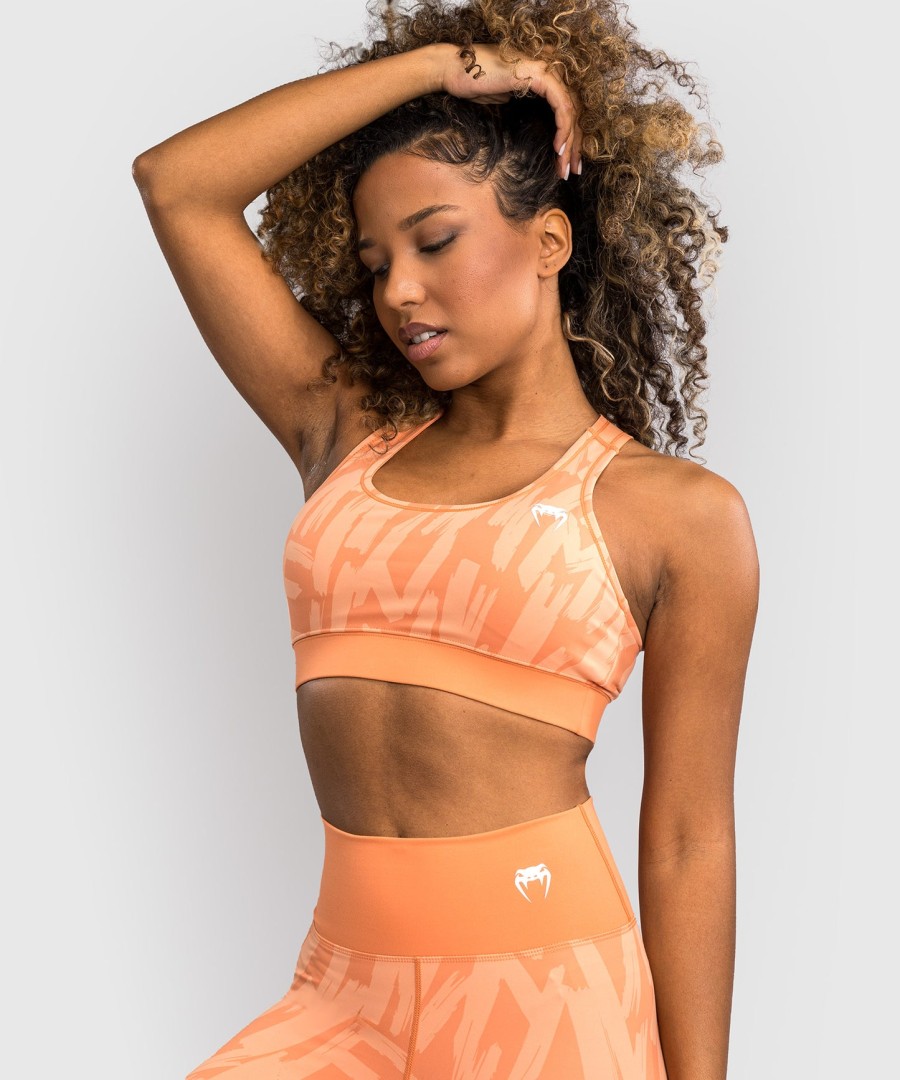 venum graffiti women sports bra - velvet apricot