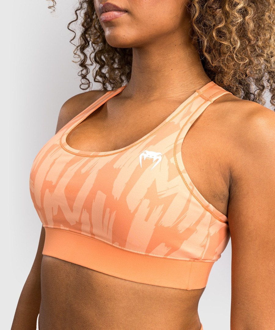 venum graffiti women sports bra - velvet apricot
