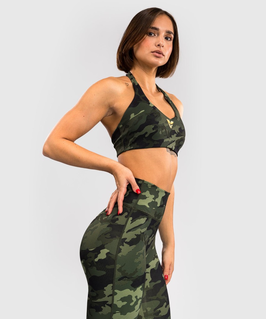 venum x sophia rose women sports bra - forest camo
