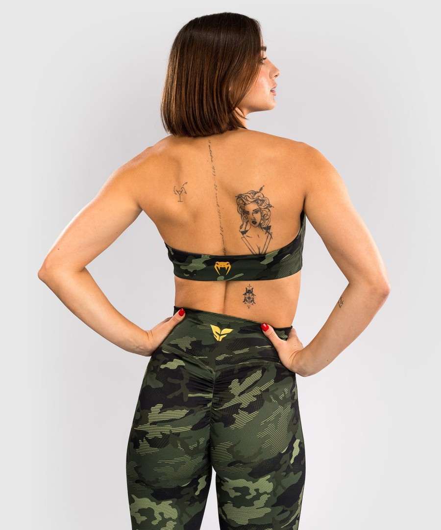 venum x sophia rose women sports bra - forest camo