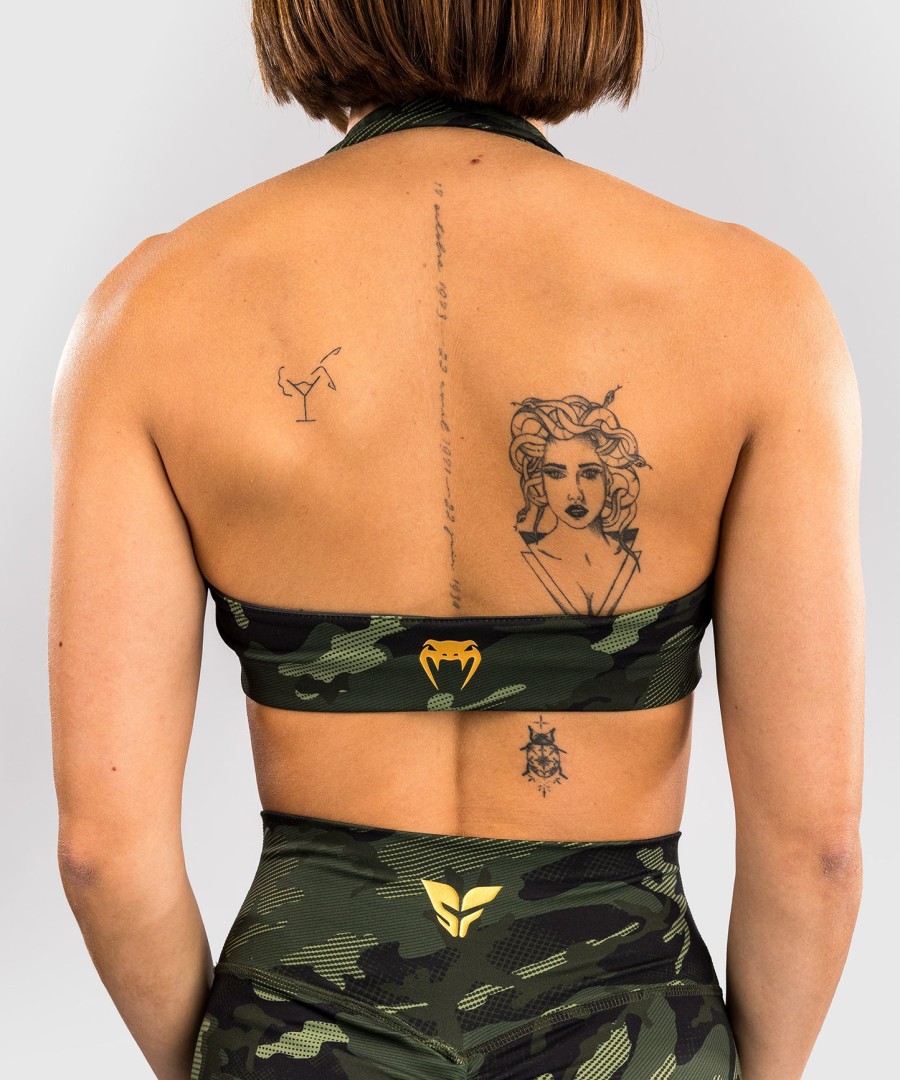 venum x sophia rose women sports bra - forest camo