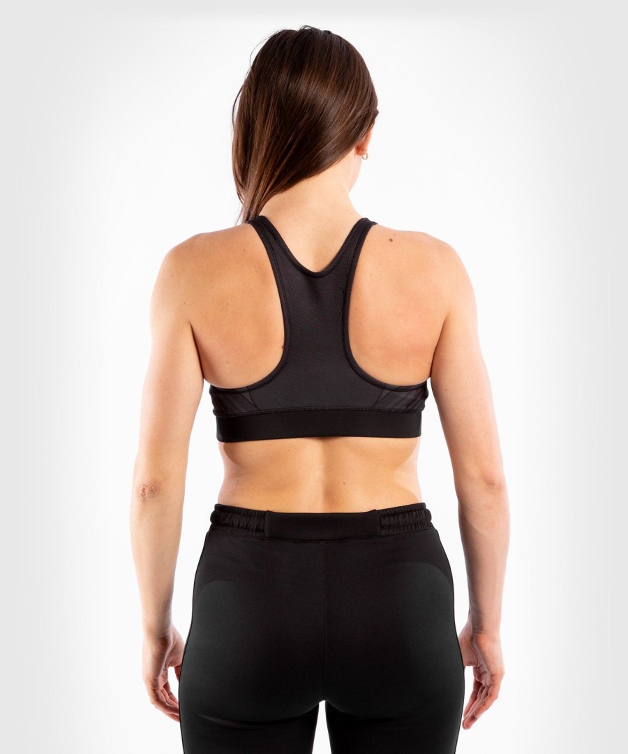 ufc venum authentic fight night women sport bra - black