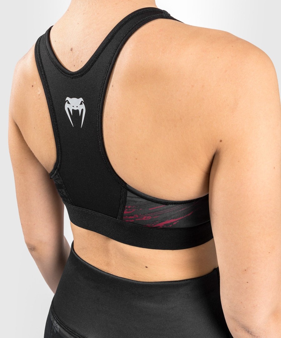 ufc venum authentic fight week women 2.0 sport bra - blackred