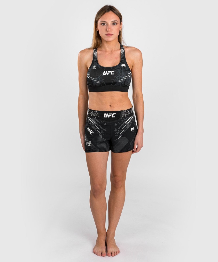ufc adrenaline by venum authentic fight night women sports bra - black