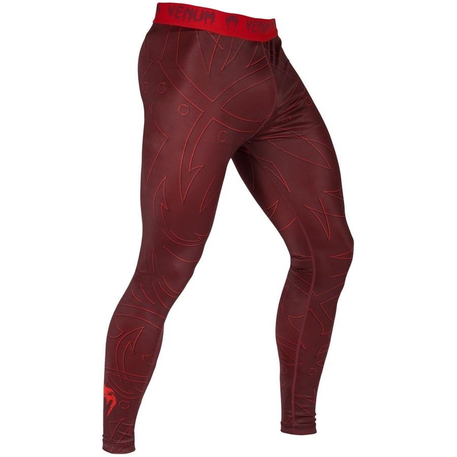 venum nightcrawler compression tights - red