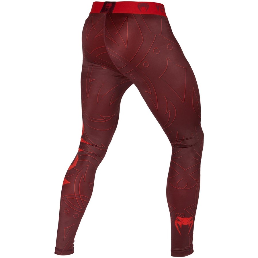 venum nightcrawler compression tights - red
