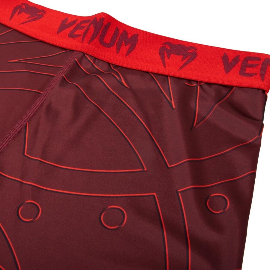 venum nightcrawler compression tights - red