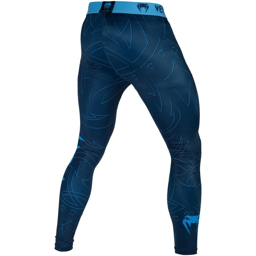 venum nightcrawler compression tights - navy blue