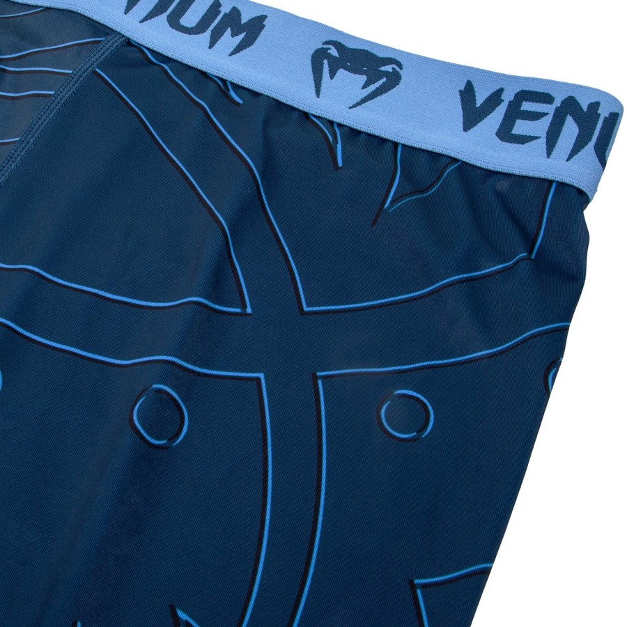 venum nightcrawler compression tights - navy blue