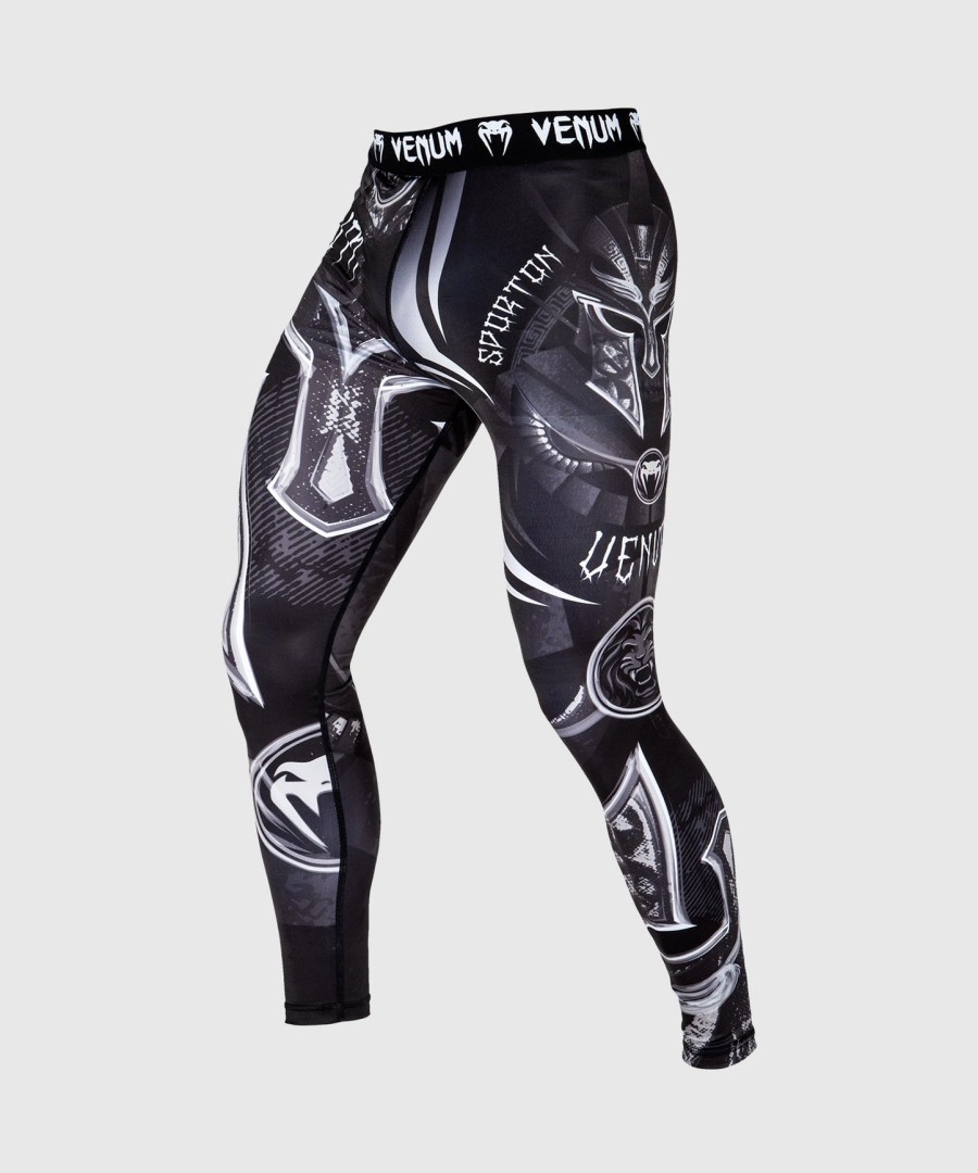 venum gladiator 3.0 compression tights - blackwhite