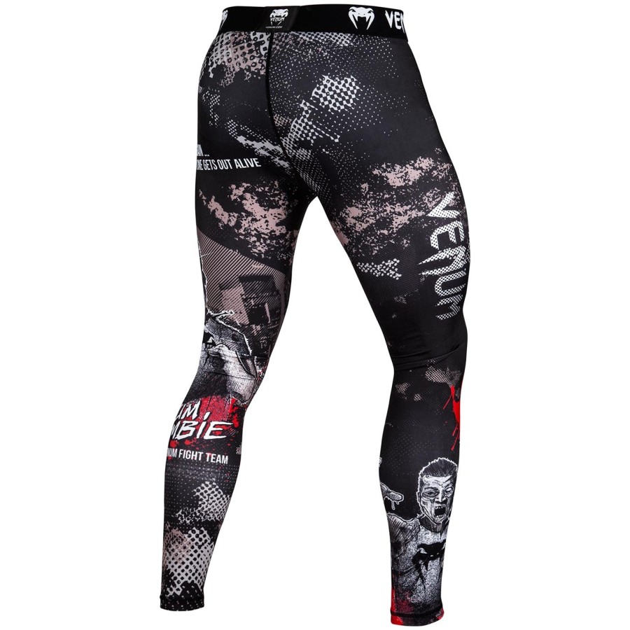 venum zombie return compression tights - black
