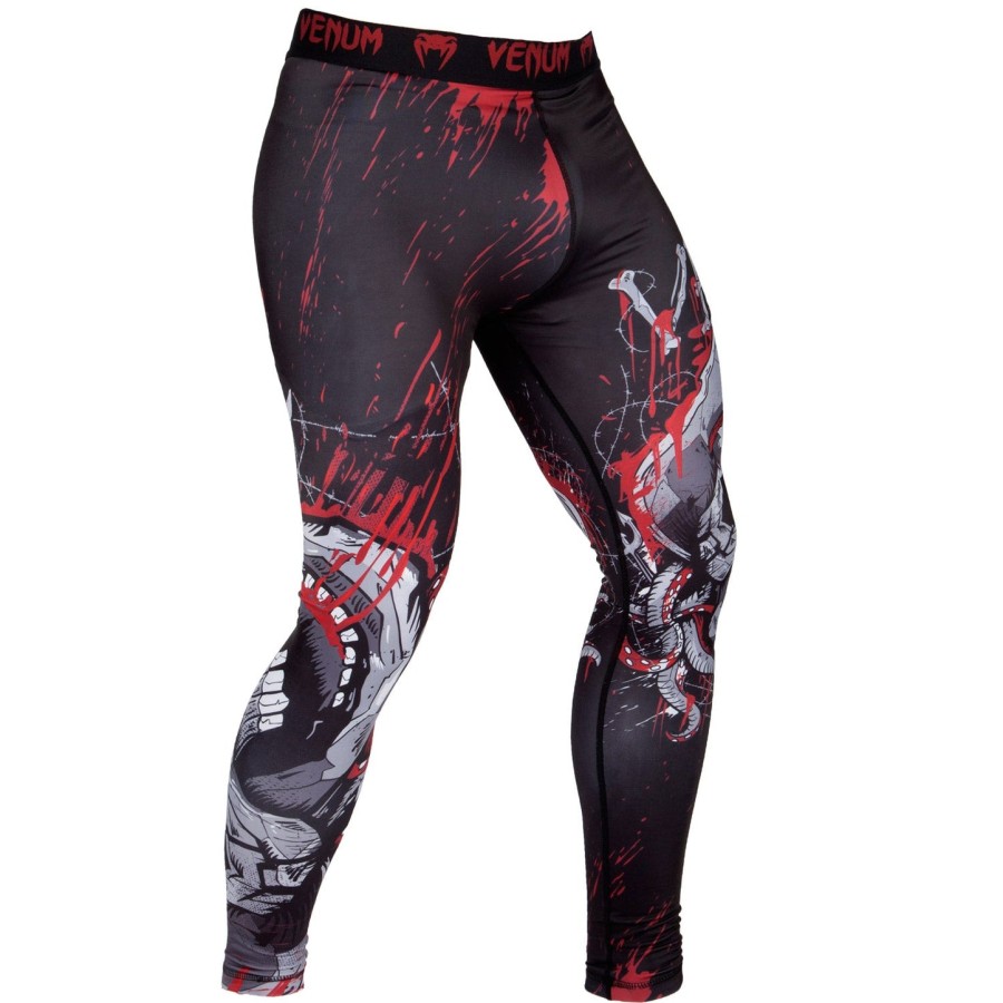 venum pirate 3.0 compression tights - blackred