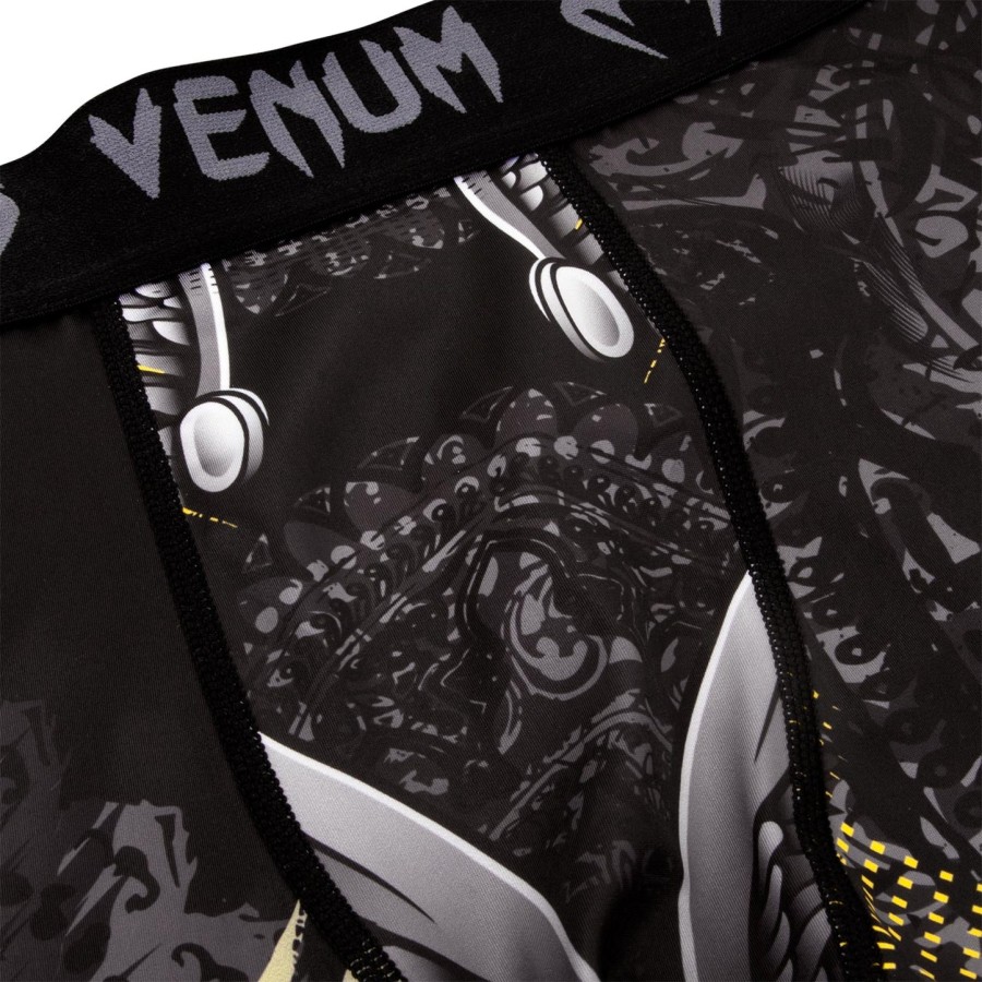 venum viking 2.0 compression tights - blackyellow
