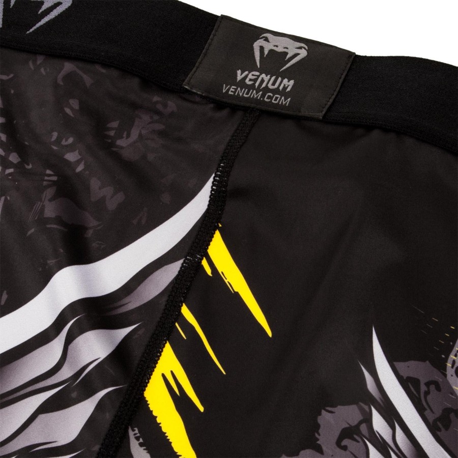 venum viking 2.0 compression tights - blackyellow