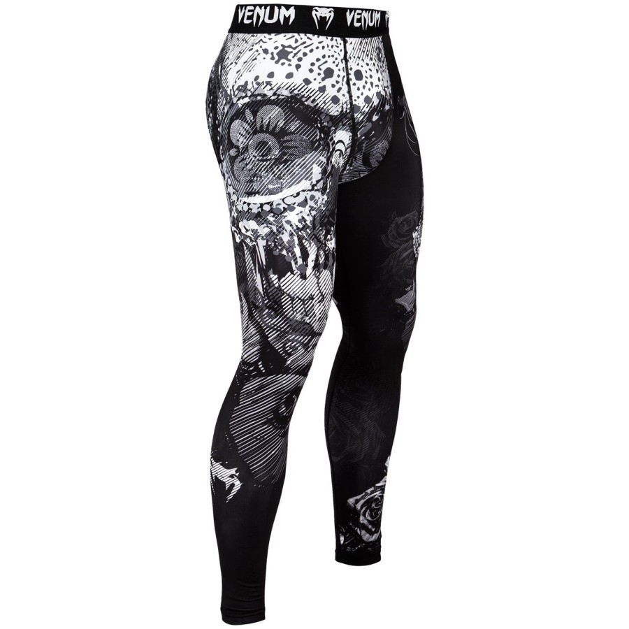 venum santa muerte 3.0 compression tights - blackwhite