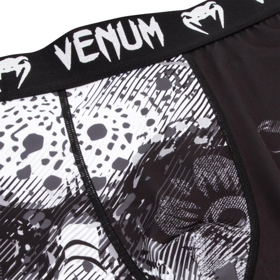 venum santa muerte 3.0 compression tights - blackwhite