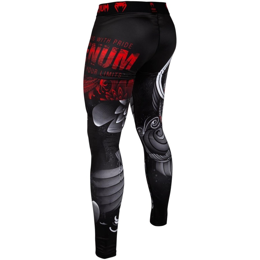 venum koi 2.0 compression tights - blackwhite