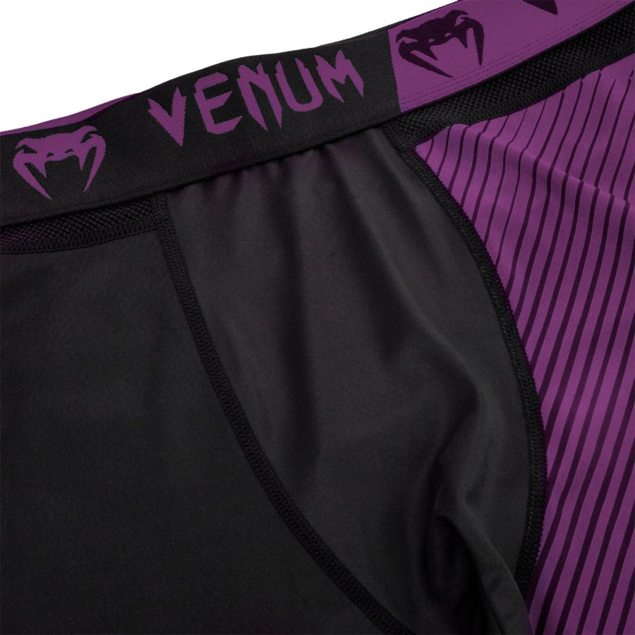 venum nogi 2.0 compression tights - blackpurple