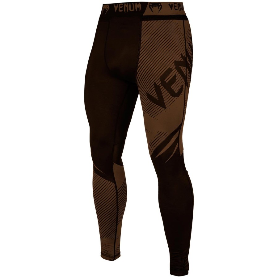 venum nogi 2.0 compression tights - blackbrown