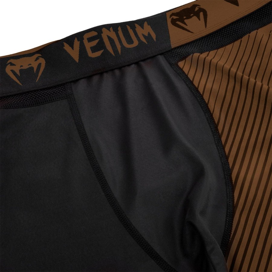 venum nogi 2.0 compression tights - blackbrown