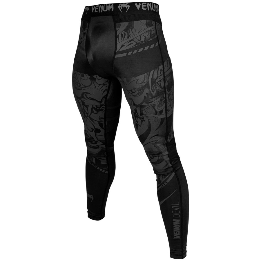 venum devil compression tights - blackblack