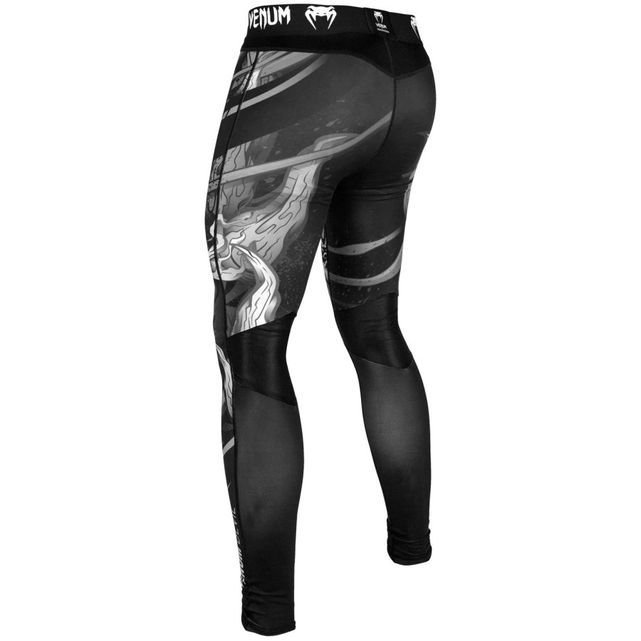venum devil compression tights - whiteblack