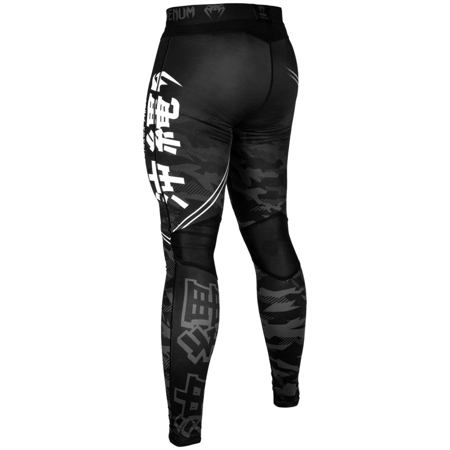venum okinawa 2.0 compression tights - blackwhite