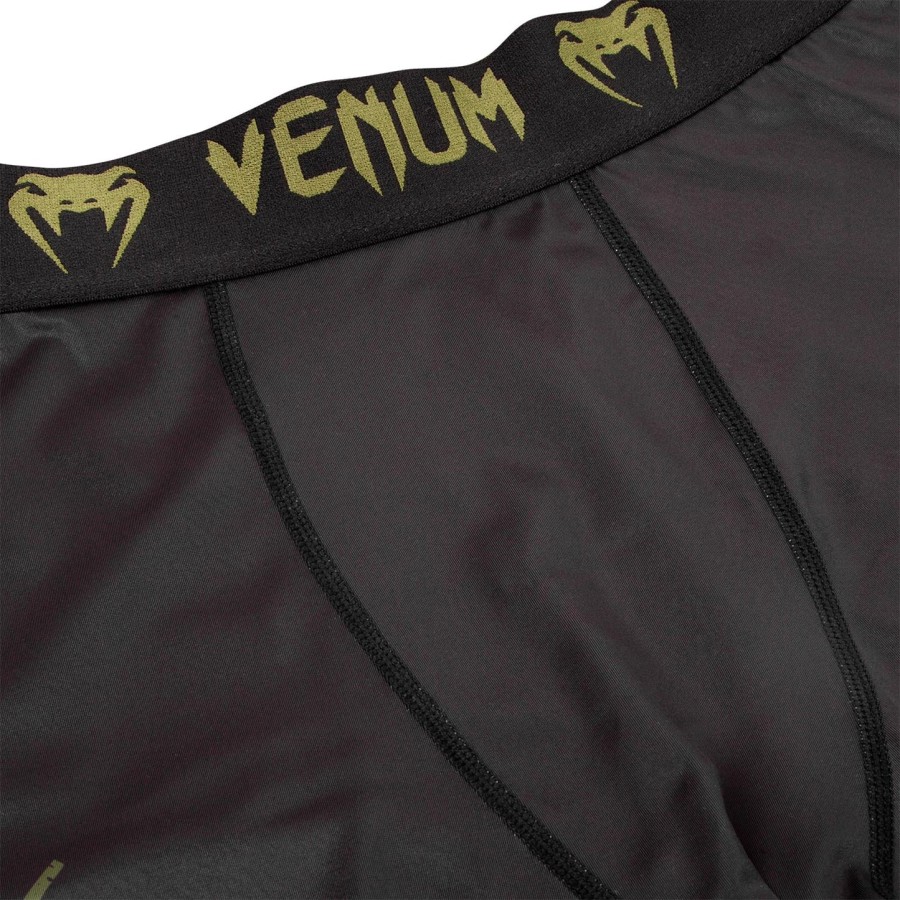 venum signature compression tights - blackkhaki - exclusive
