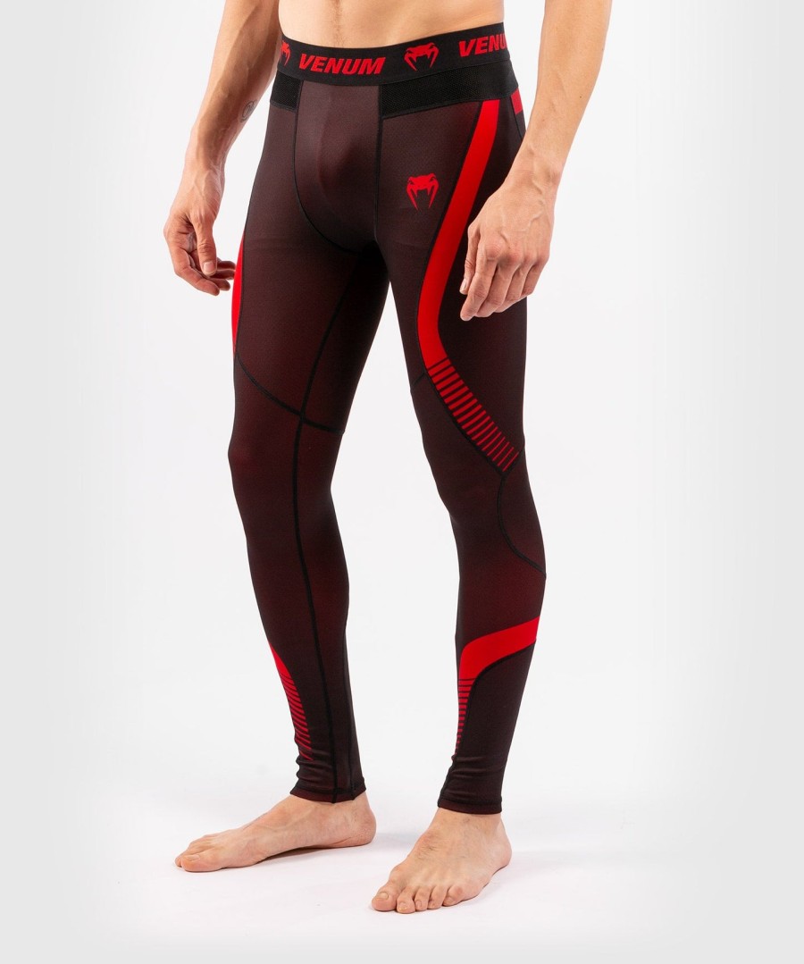 venum nogi 3.0 compression tights - blackred