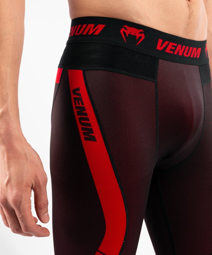 venum nogi 3.0 compression tights - blackred
