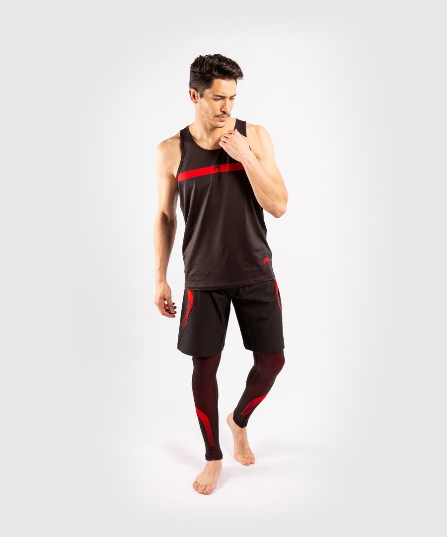 venum nogi 3.0 compression tights - blackred