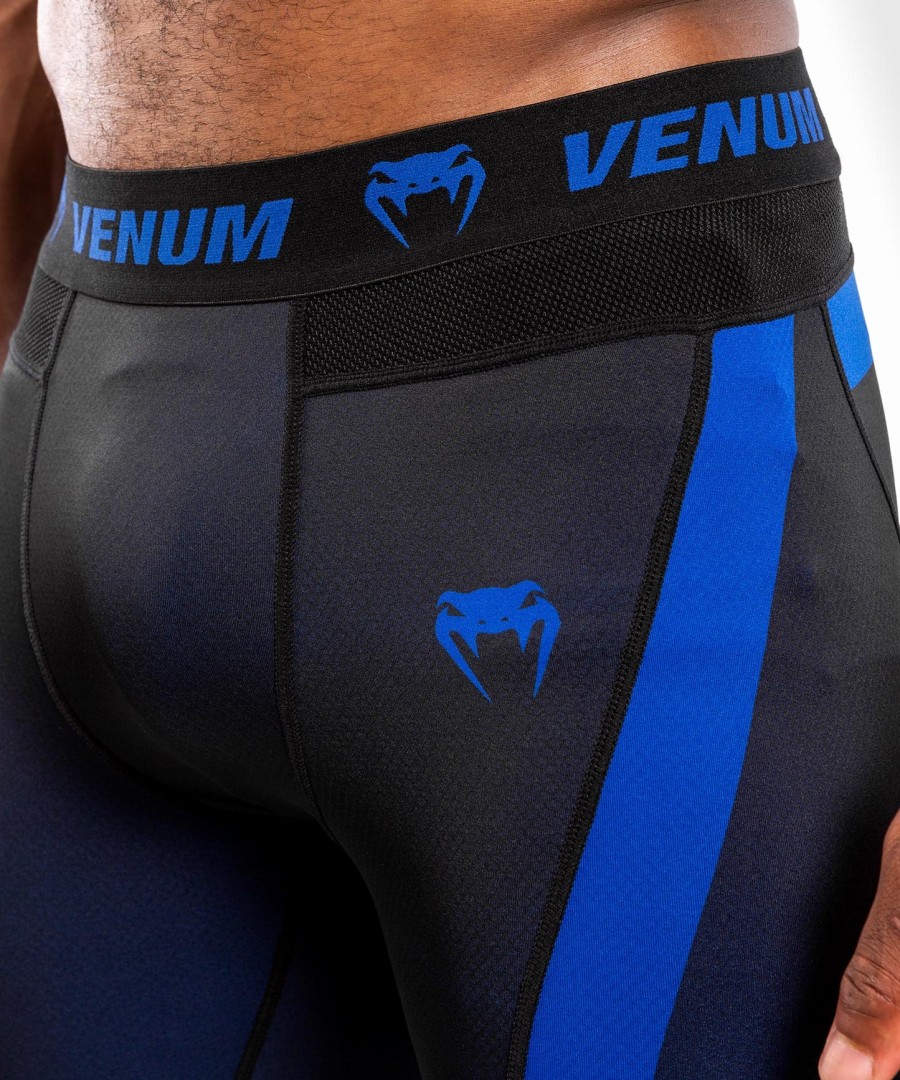 venum nogi 3.0 compression tights - blackblue