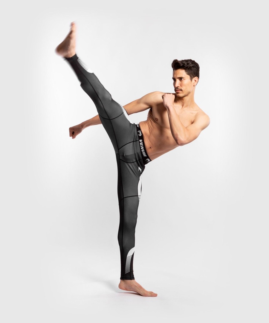 venum nogi 3.0 compression tights - blackwhite