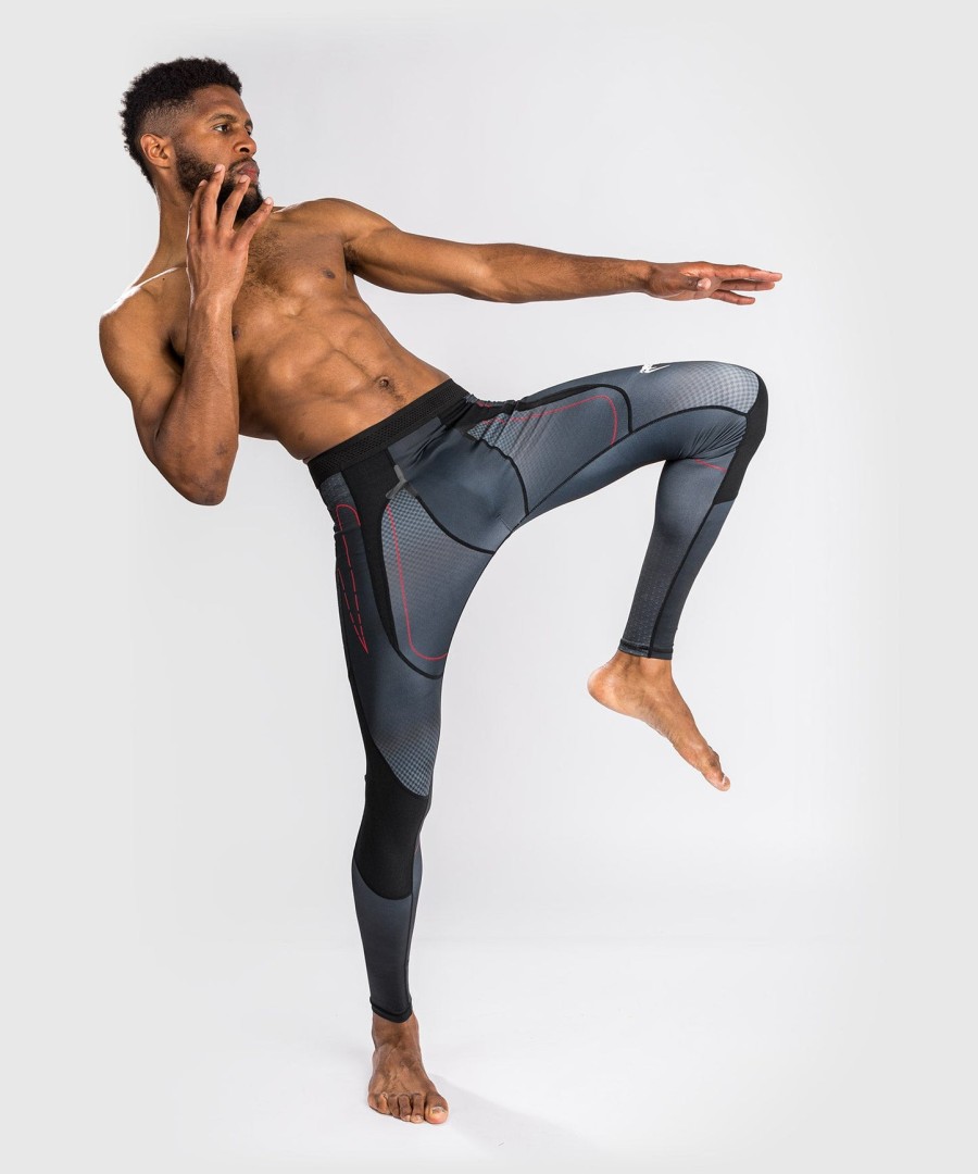 venum okinawa 3.0 compression tights - blackred