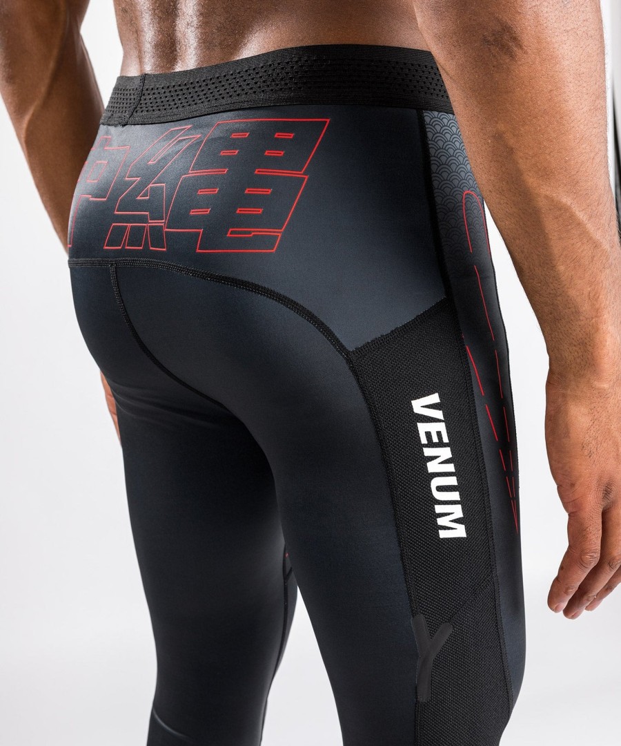 venum okinawa 3.0 compression tights - blackred