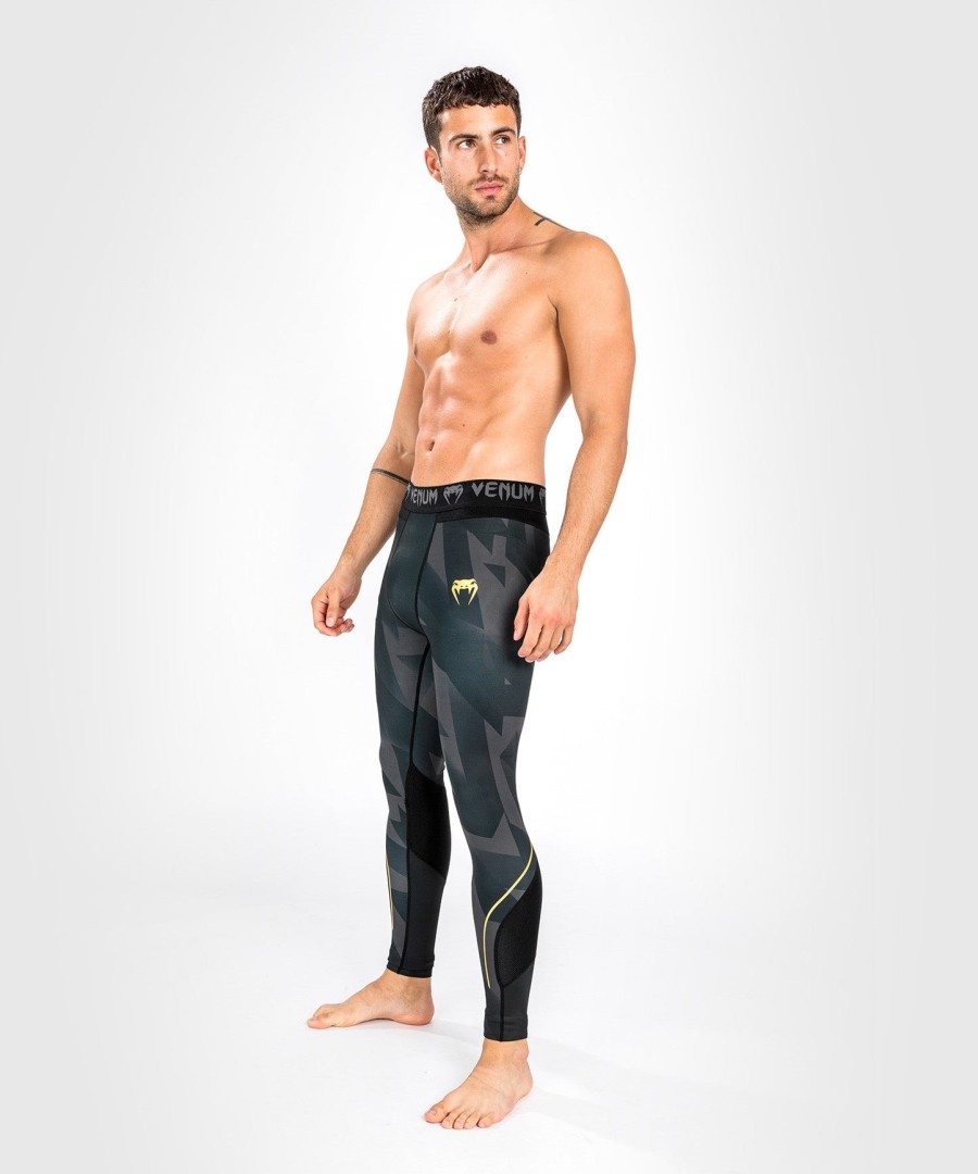 venum razor spats - blackgold