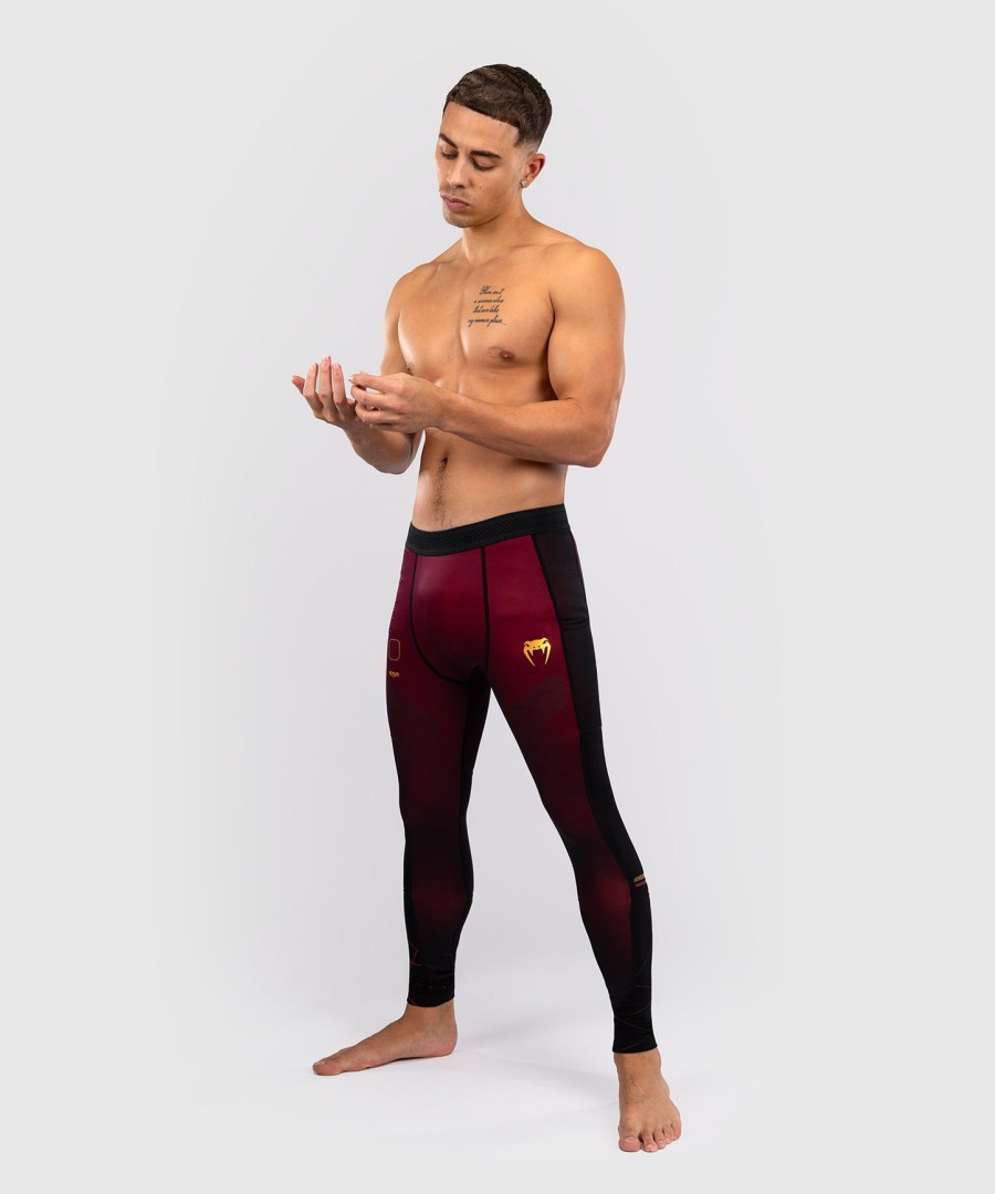 venum tactical xt spats - blackburgundygold