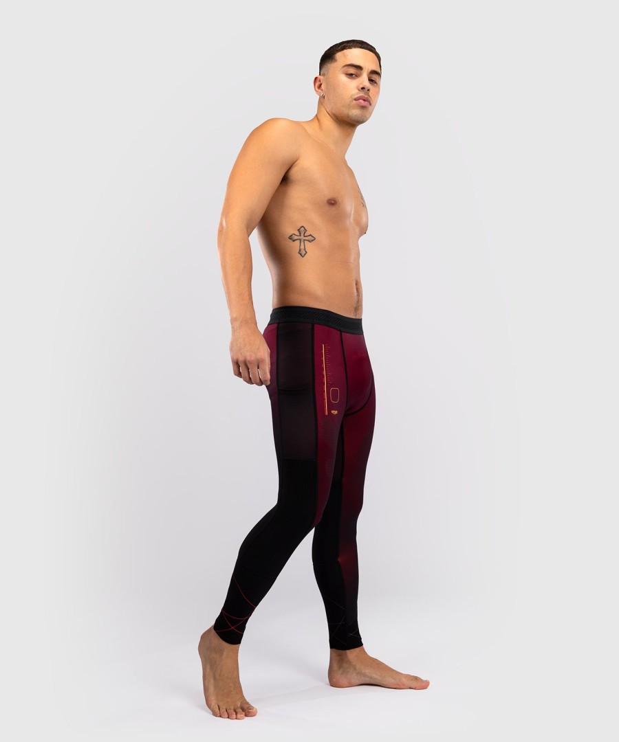 venum tactical xt spats - blackburgundygold