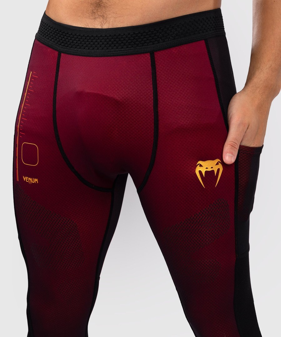 venum tactical xt spats - blackburgundygold