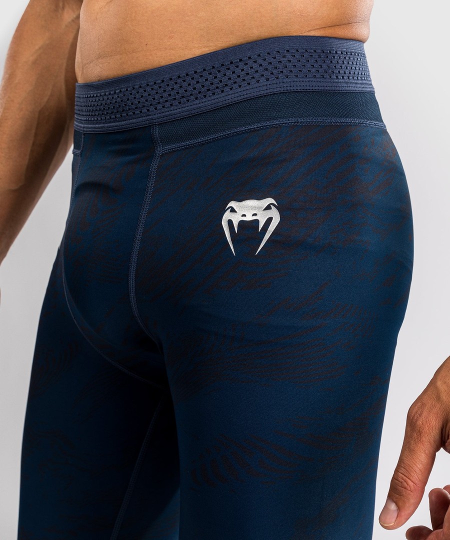 ufc fusion by venum fight week men performance tight - oceanic blue