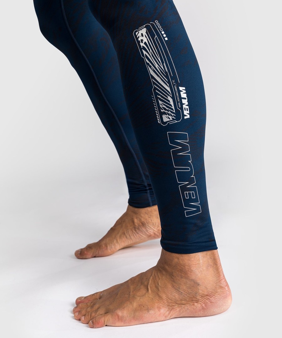 ufc fusion by venum fight week men performance tight - oceanic blue
