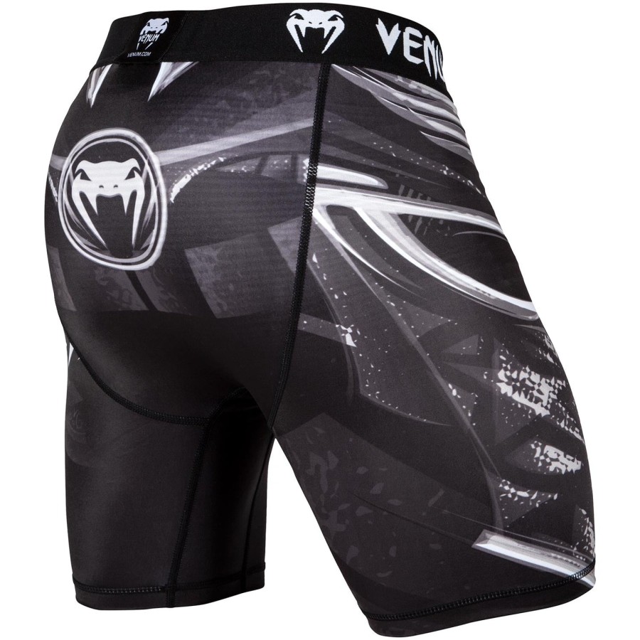 vale tudo shorts venum gladiator 3.0 - blackwhite