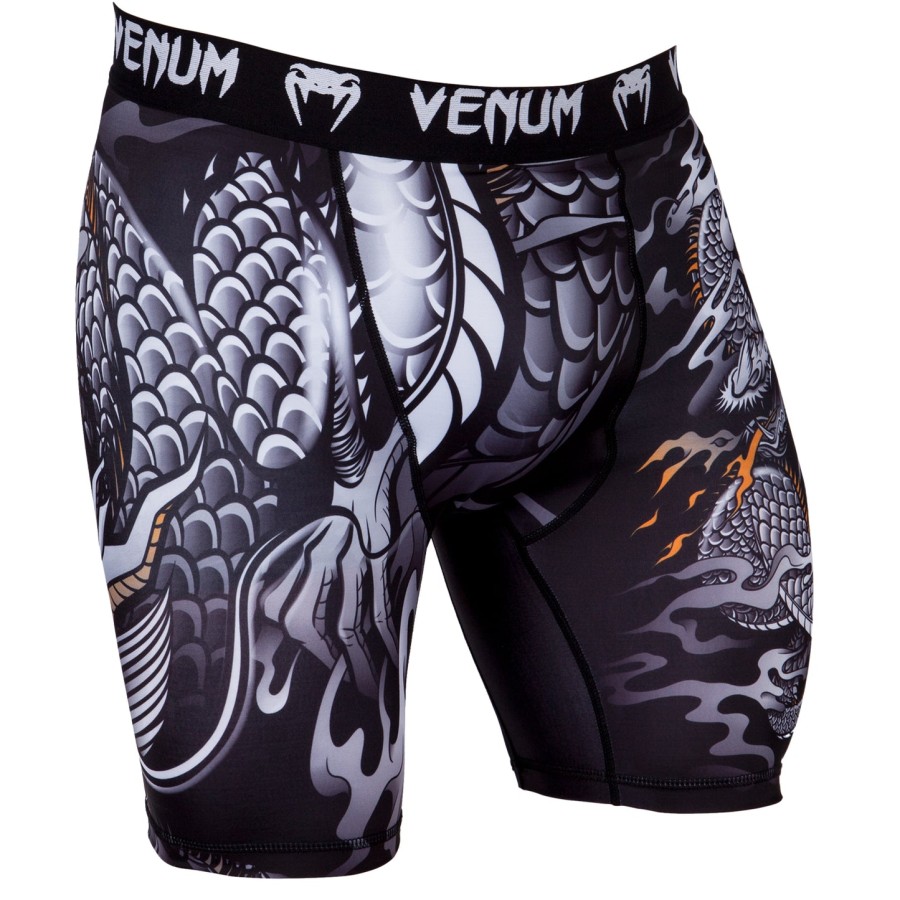 venum dragon flight compression shorts - blackwhite