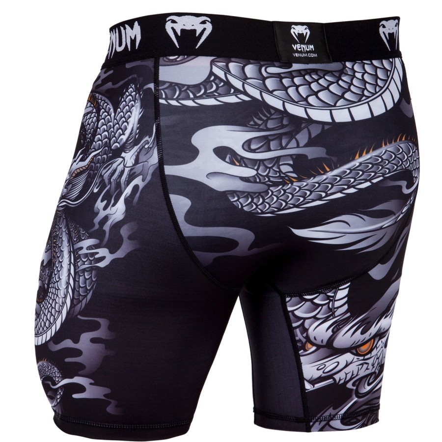 venum dragon flight compression shorts - blackwhite