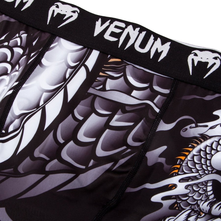venum dragon flight compression shorts - blackwhite